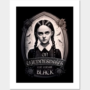 Wednesday Addams Posters and Art